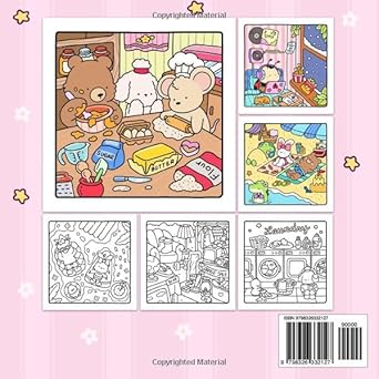 Cozy Friends: Coloring Book for Adults and Teen - Image 2