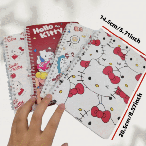 Carnet Spirale Cœur Rose